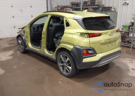 2020 Hyundai Kona Ultimate из США, поврежденный, VIN KM8K5CA5XLU522049